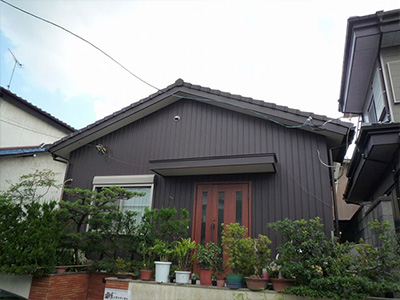 2階建ての建物を平屋に耐震改修 2階建ての建物を平屋に耐震改修